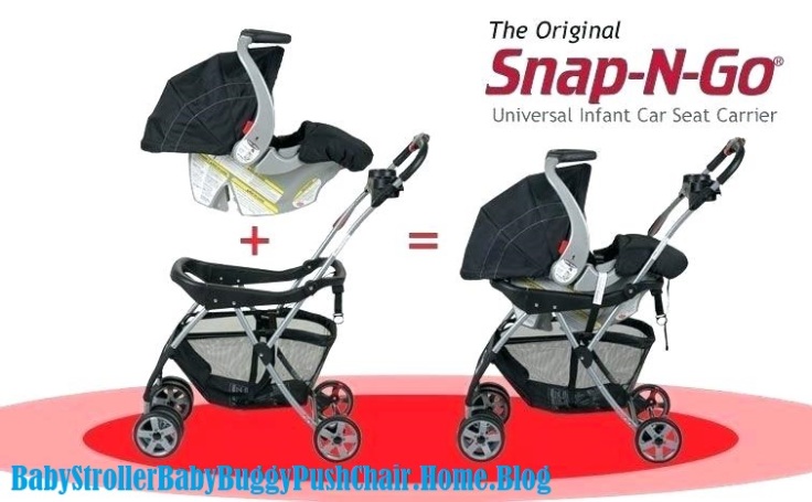 Baby Trend Snap-N-Go EX Universal Infant Car Seat Baby Stroller orignal