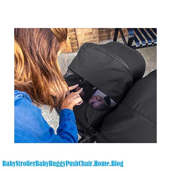BRITAX B-LIVELY DOUBLE STROLLER SIDE BY SIDE